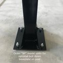 First Team Legend Dynasty 42x72 Fiberglass Direct Bury Basketball Hoop