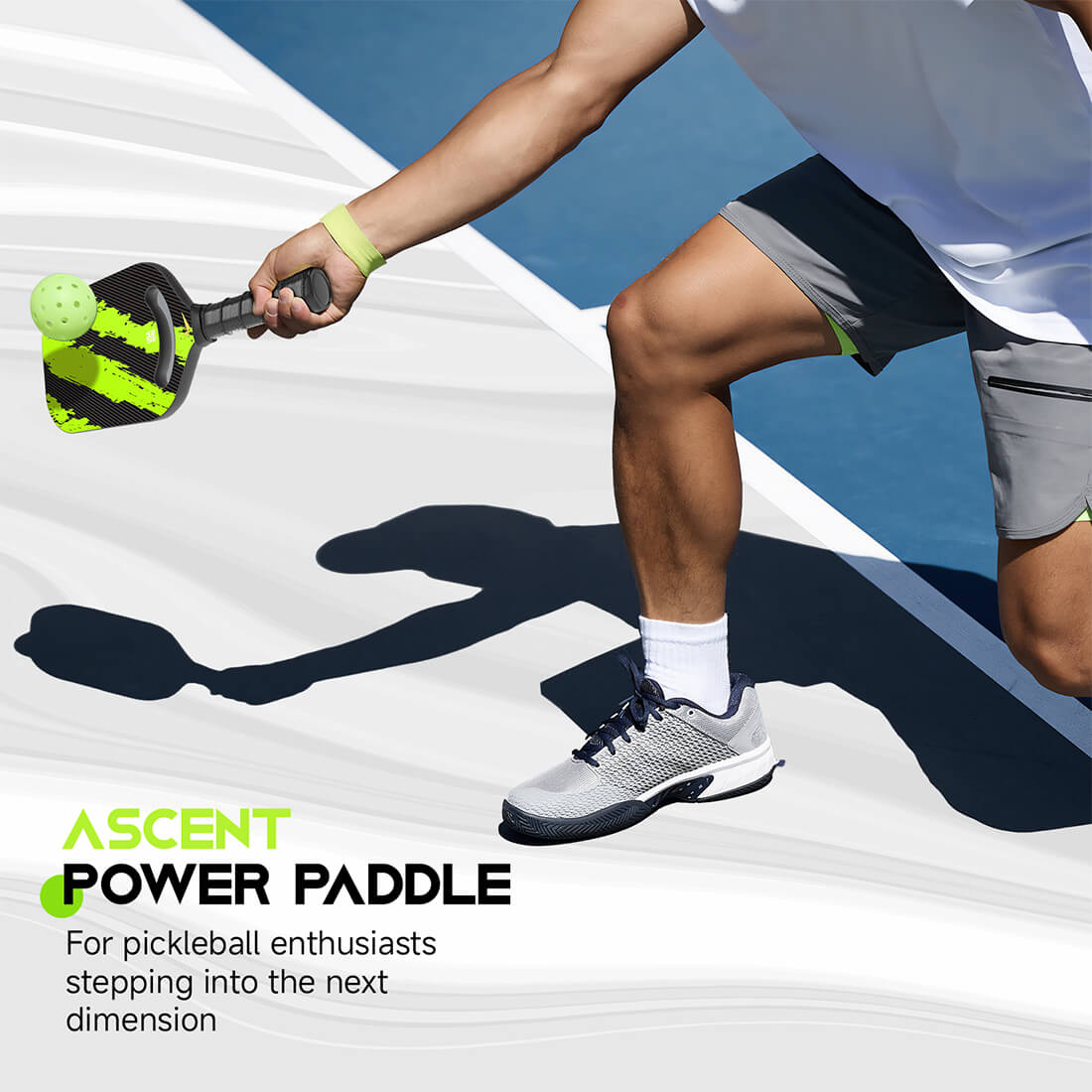 Warping Point Ascent Pickleball Paddle - Control
