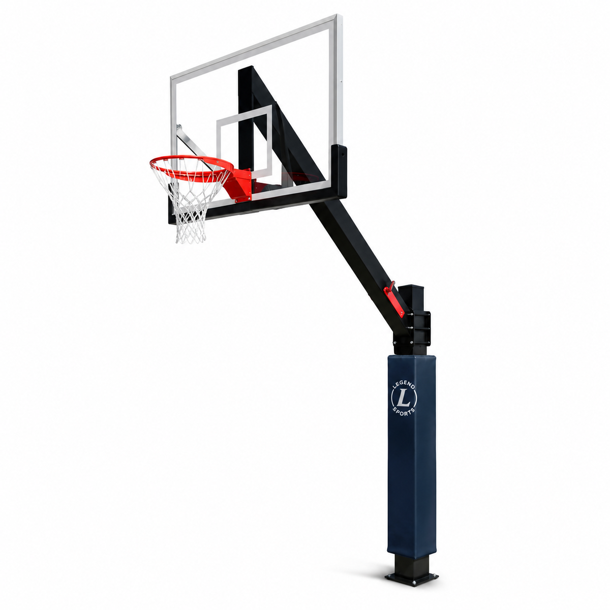First Team Legend Arena 42x72 Glass Basketball Hoop
