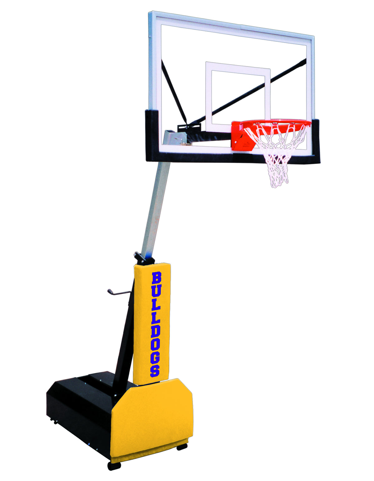 First Team - Fury Nitro 36x60 Glass Portable Basketball System