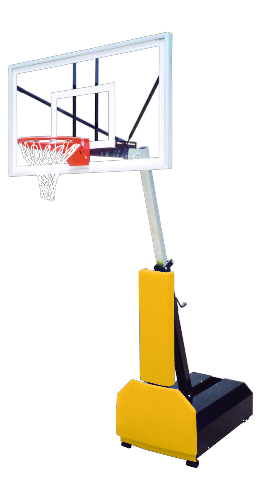 First Team - Fury Nitro 36x60 Glass Portable Basketball System