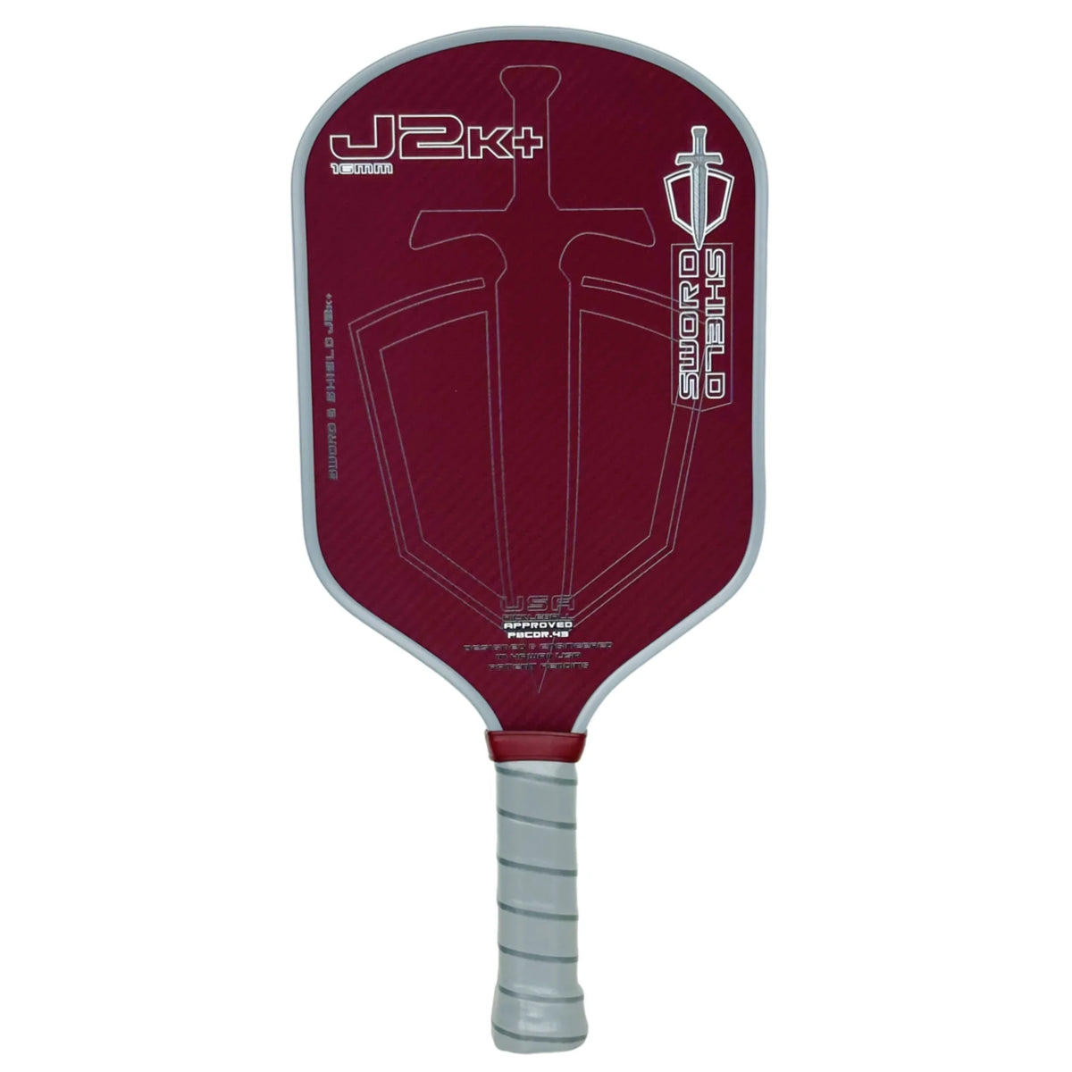 Niupipo SWORD&SHIELD J2K+ 16mm Aramid Fiber Pickleball Paddle