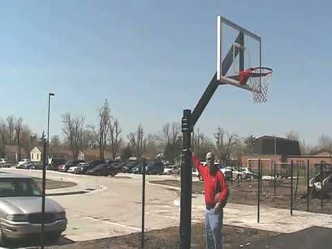 First Team Legend Jr. fixed-height basketball goal video demonstration
