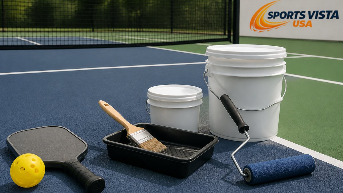 Best Pickleball Court Surface Paints for Residential Use