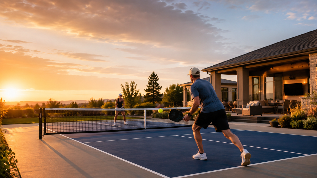 Pickleball nets and court equipment