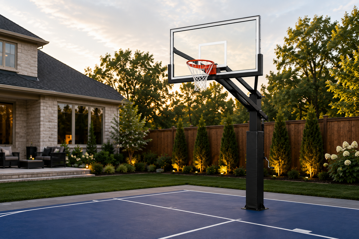 Ironclad GameChanger 72" XXL Adjustable Basketball Hoop