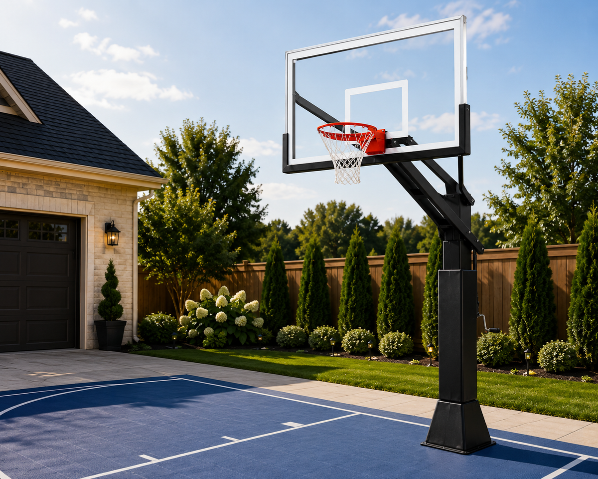 Ironclad Elite 72" Adjustable Basketball Hoop
