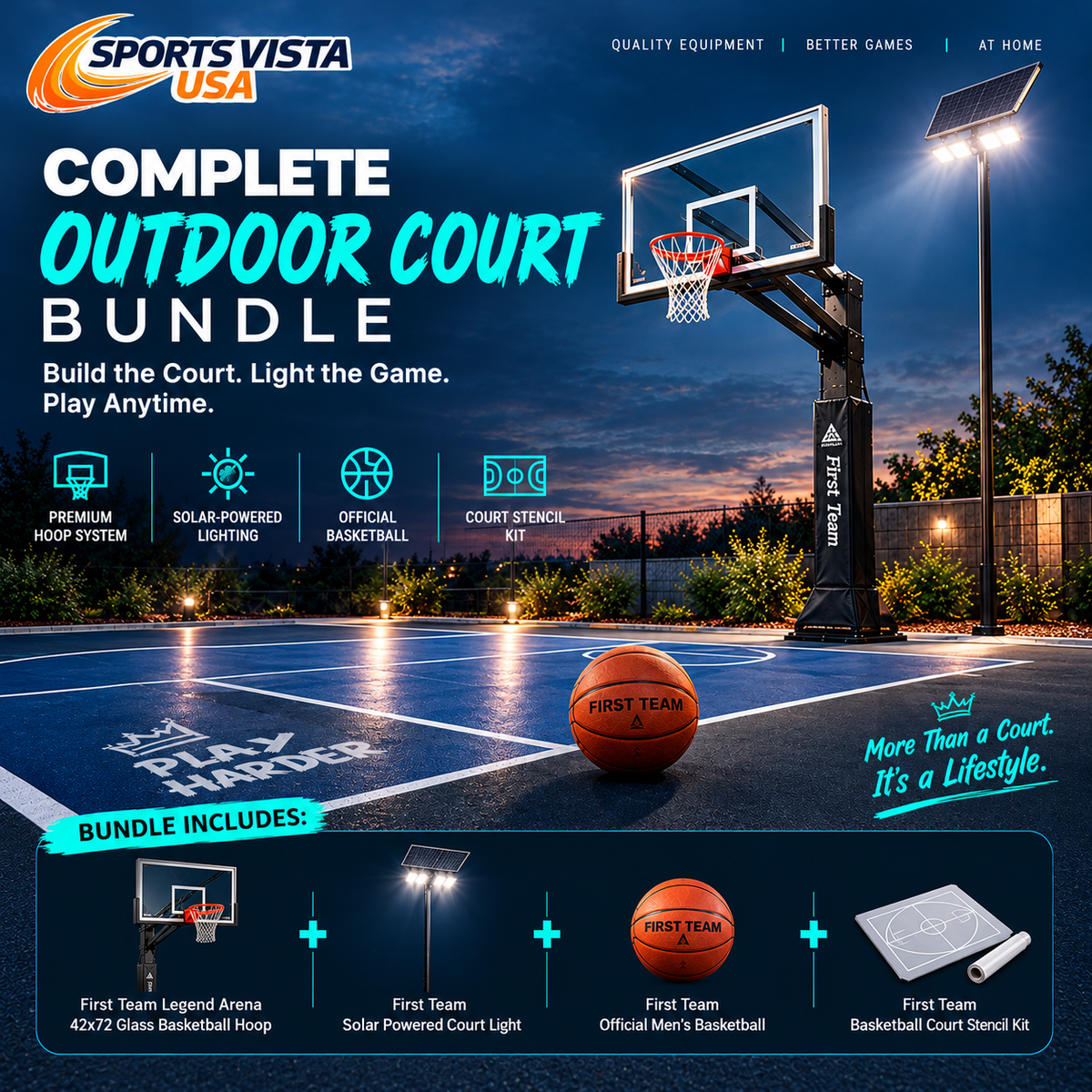 Complete Outdoor Court Bundle