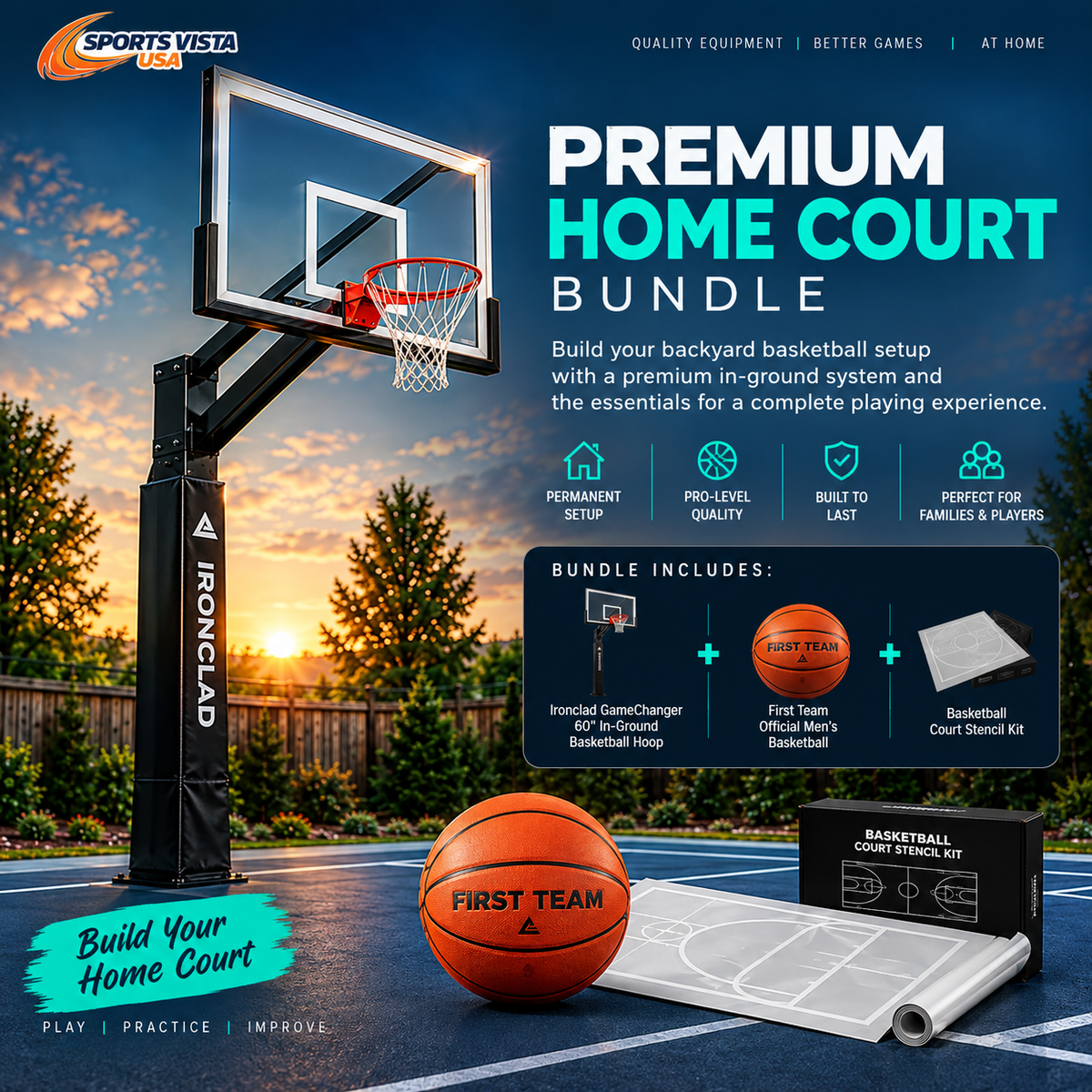 Premium Home Court Bundle