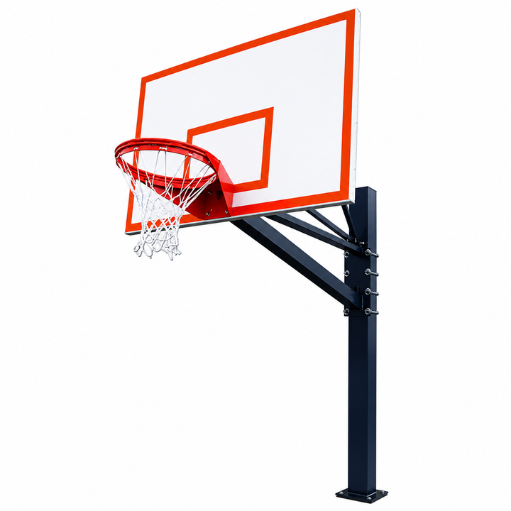 Gared Endurance Playground Basketball System - Steel Backboard