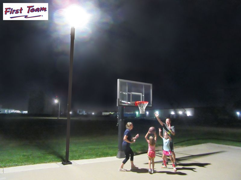 First Team - Solar Powered Court Light
