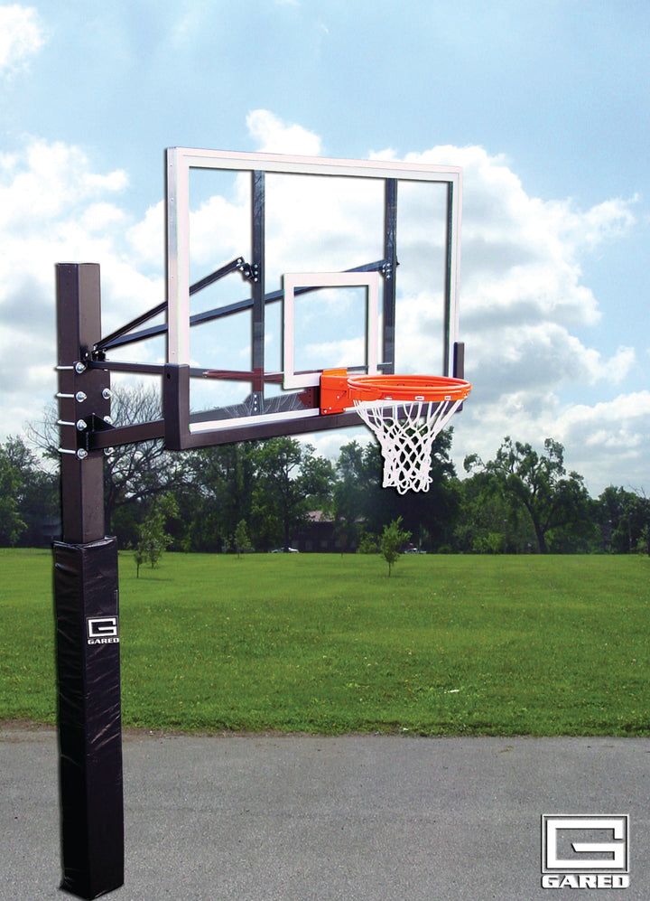 Gared Endurance Playground Basketball System - Glass Backboard