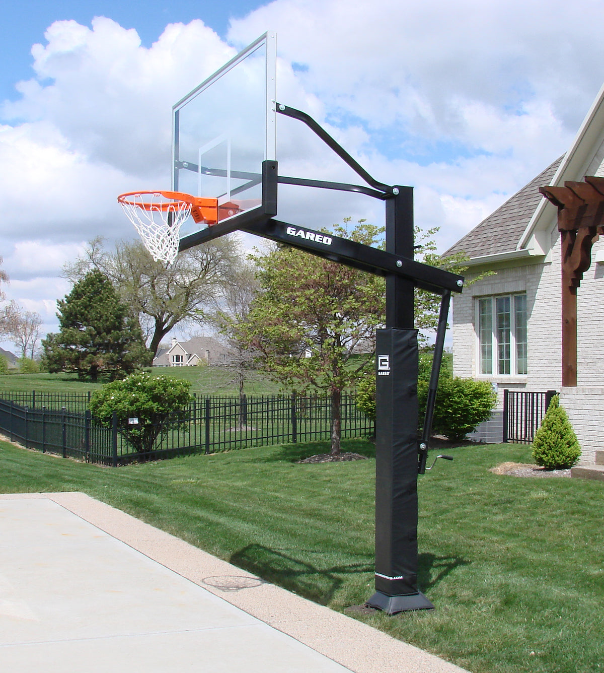 All Pro Jam Direct Mount Basketball System 72in Acrylic Backboard