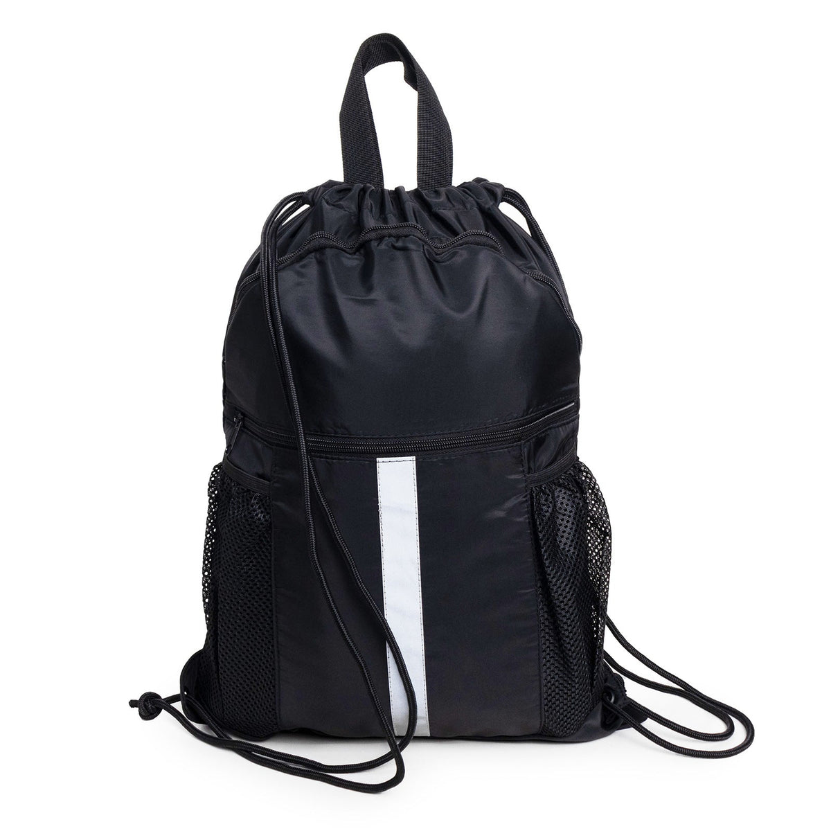 Drawstring Sports Backpack with Shoe Compartment | Large