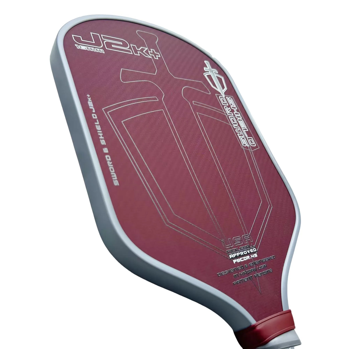 Niupipo SWORD&SHIELD J2K+ 16mm Aramid Fiber Pickleball Paddle
