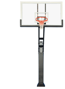 Ironclad Triple Threat 72" Pro Adjustable Basketball Hoop