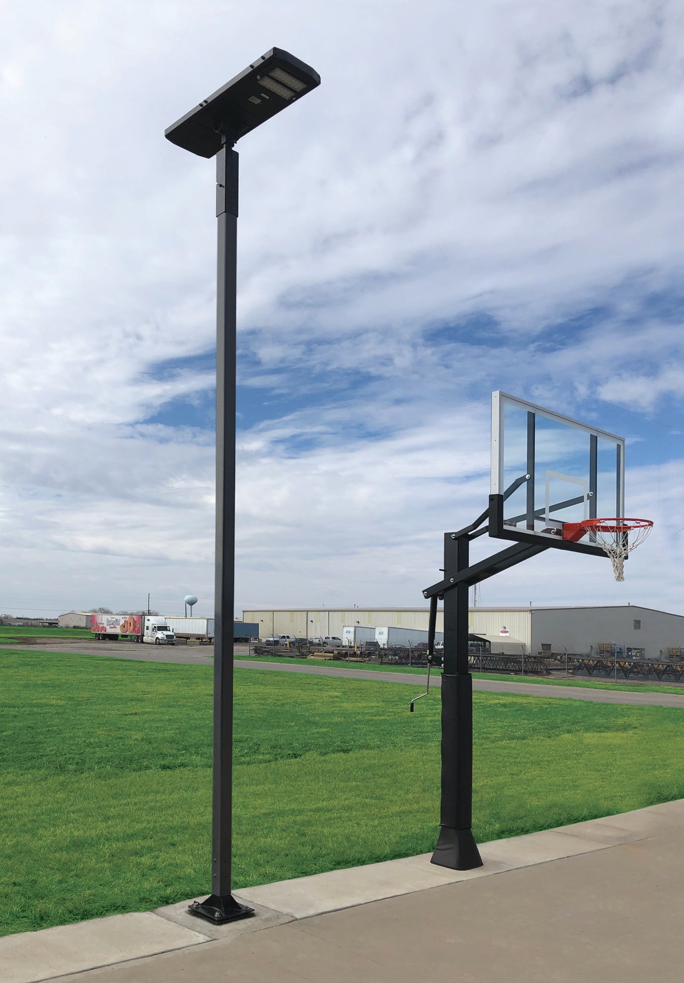 Court Vision Solar Powered Court Light