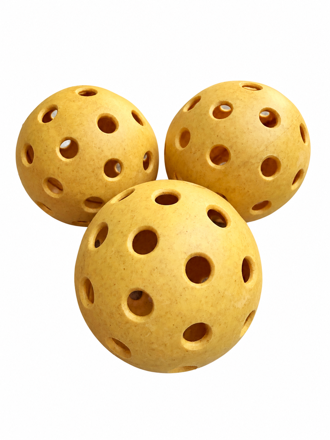HighBounce Pickleballs - 3 Pack | Recreational & Practice Balls