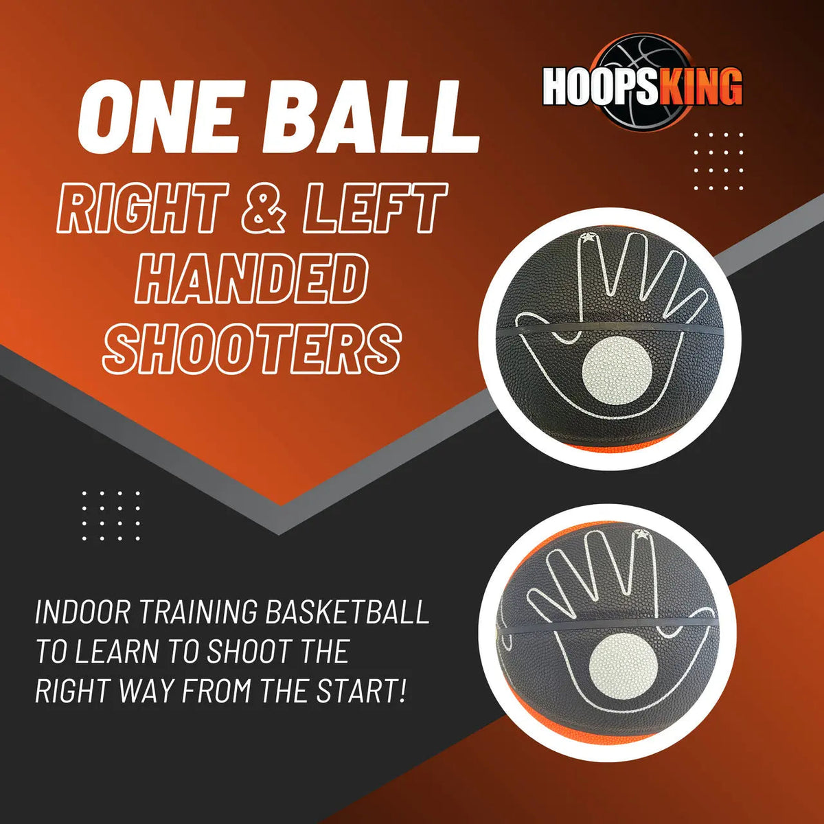 HoopsKing Hands On Shooter Indoor Basketball