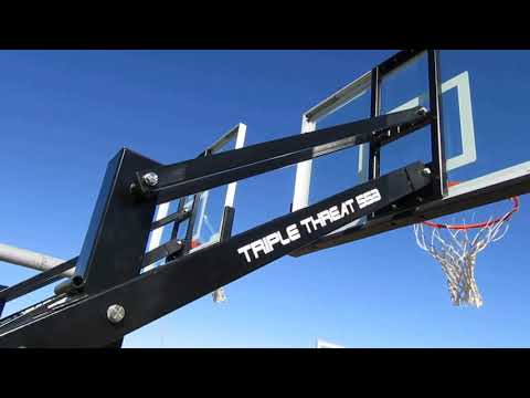 Ironclad TPT553-LG 60-inch basketball hoop walk-around video