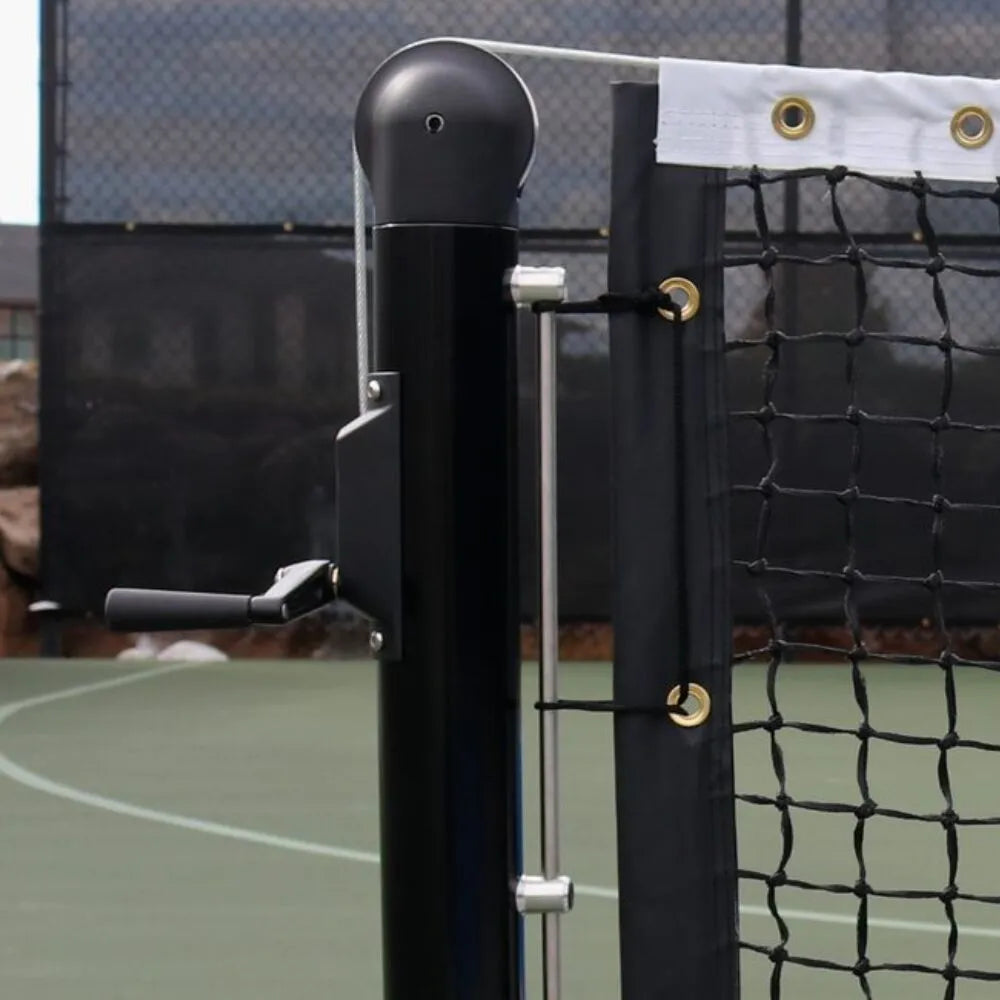 Dominator Heavy-Duty In-Ground Pickleball System – Round Posts