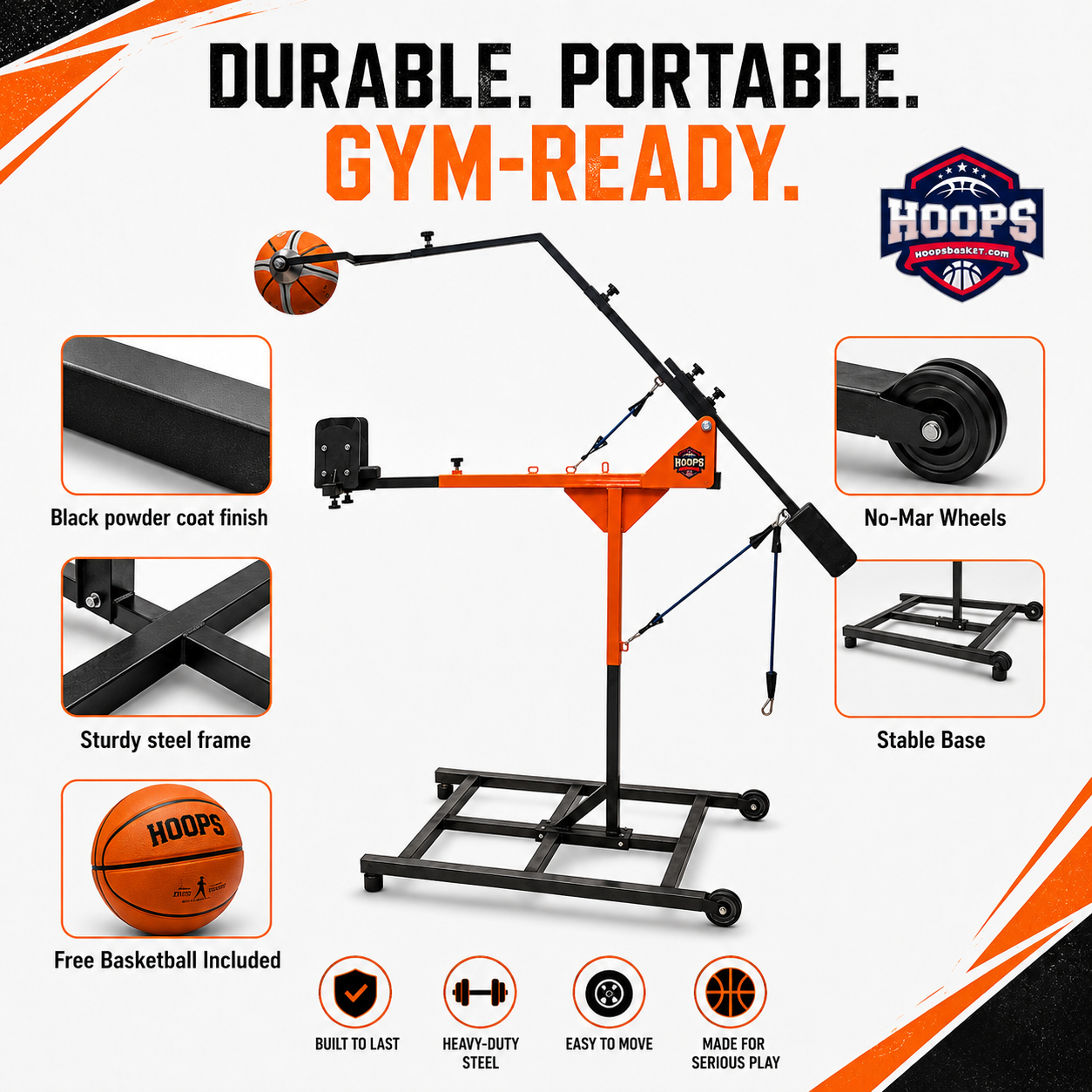 Shooting Correction Machine - Hoopsbasket Basketball Training